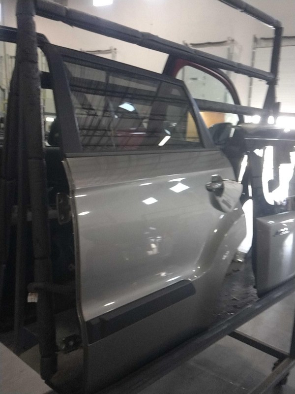 2012 KIA SOUL Left Rear Door Grey OEM 464907 98K Miles - Used Condition