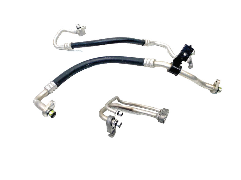 17-22 INFINITI Q60 AC COMPRESSOR PRESSURE HOSE LINES SET OEM A0.51