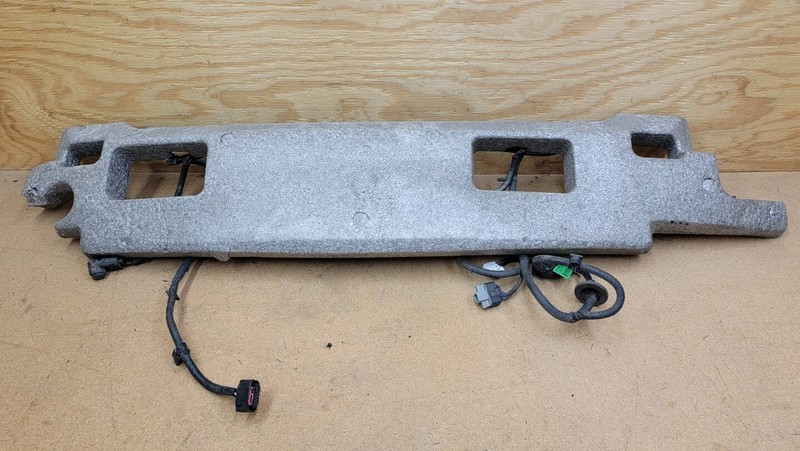 2014-2016 Hyundai Equus Pair Rear Bumper Impact Absorber With Wire Harness OEM