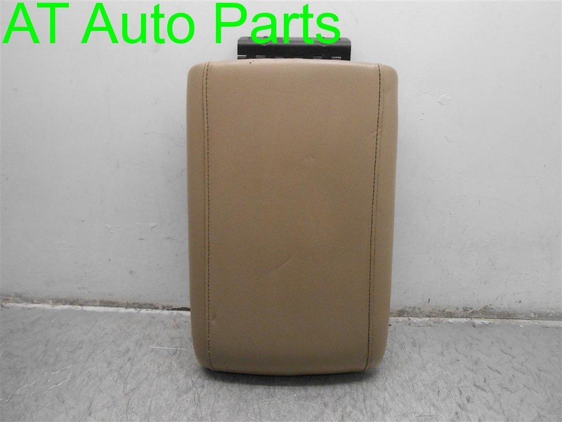 03 04 05 06 FORD EXPEDITION CENTER FLOOR CONSULE ARM REST LID TAN OEM