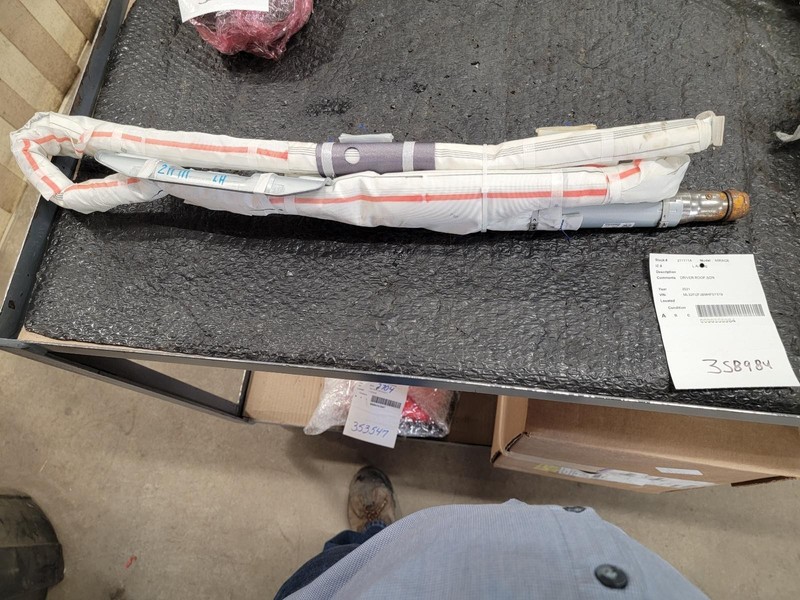17-'24 MITSUBISHI MIRAGE G4 sedan Left driver roof curtain Air Bag OEM