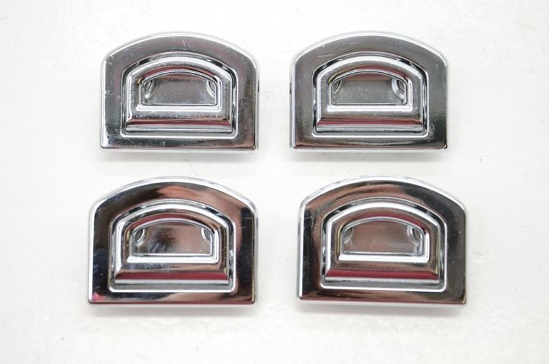 2015-2018 Porsche Macan 2.0L Set of 4 Chrome Tie Down Hooks 1K0864203