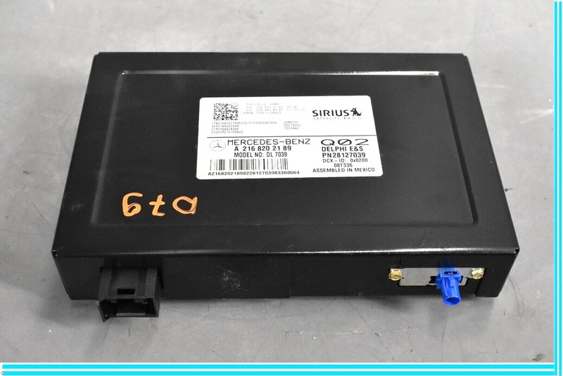 07-14 Mercedes S550 SLK350 C300 Sirius Satellite Radio Module Receiver OEM
