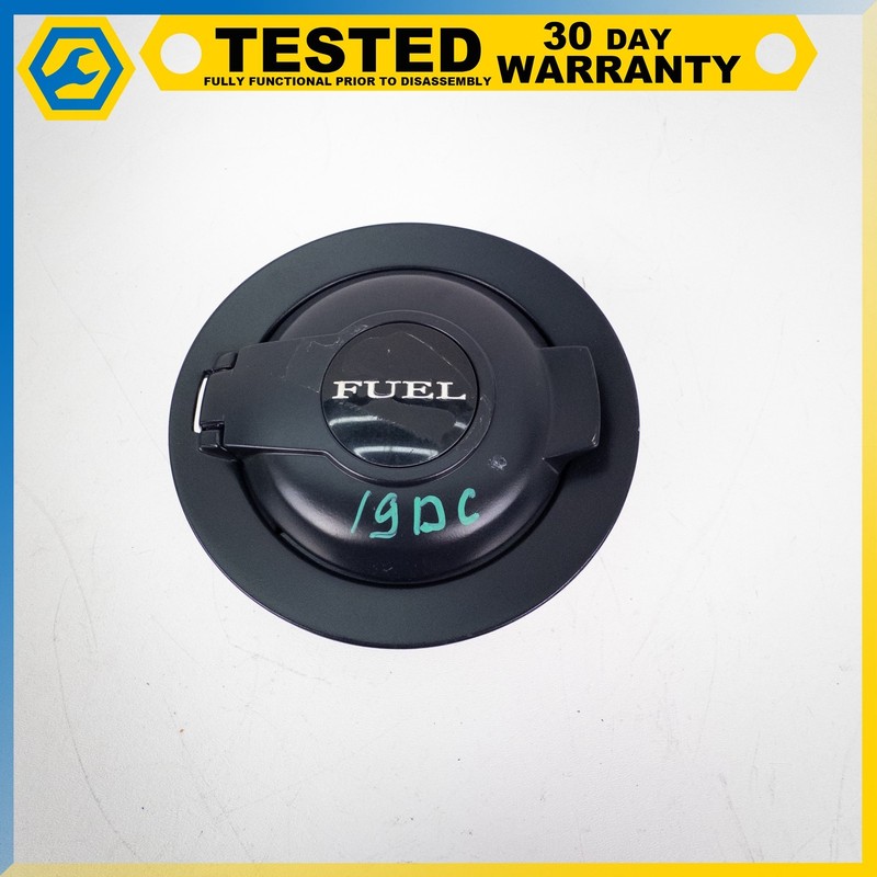 15-23 DODGE CHALLENGER GAS FUEL LID FILLER DOOR HATCH BLACK OEM