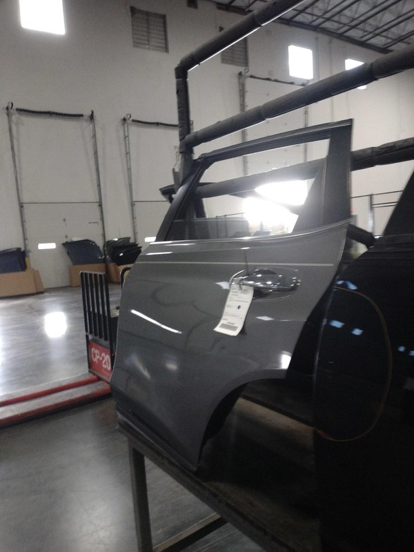 2018 Nissan Rogue Left Rear Door Grey Good Condition 640882 41000 Miles