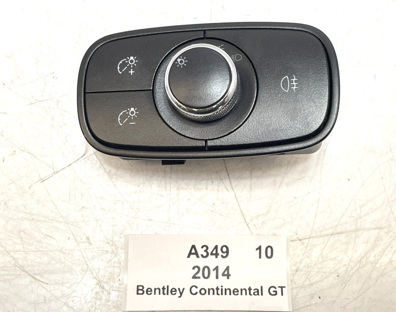 ✅03-18 OEM Bentley Continental GT GTC Headlight Light Lamp Control Switch Button