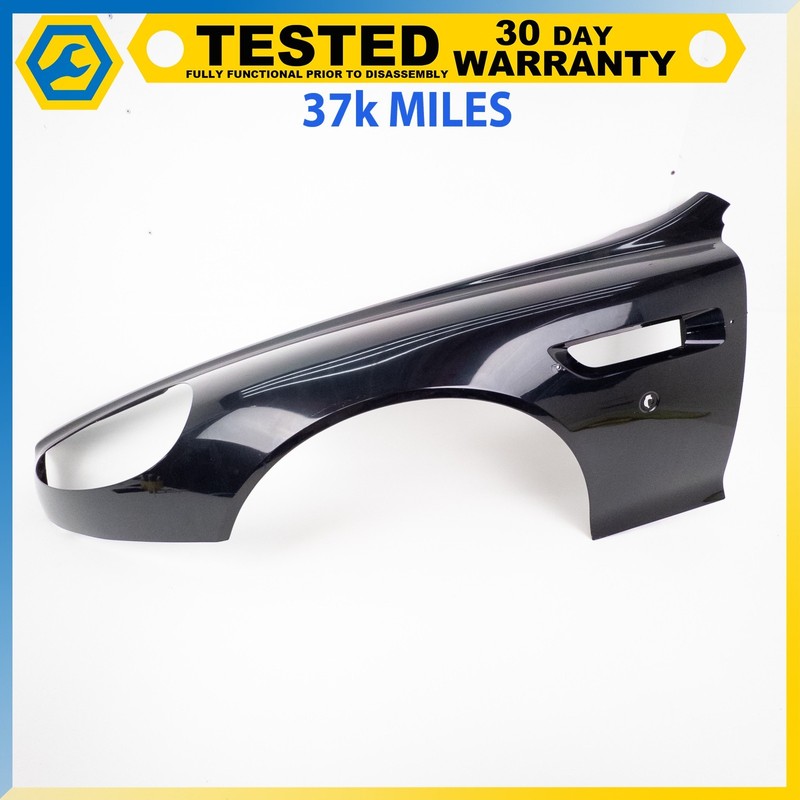 05-12 ASTON MARTIN DB9 FRONT LEFT DRIVER SIDE FENDER PANEL BLACK OEM