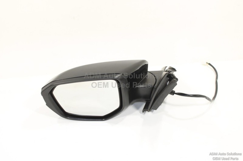 2016 - 2021 HONDA CIVIC LEFT DRIVER SIDE POWER ADJUSTABLE VIEW MIRROR / BLACK
