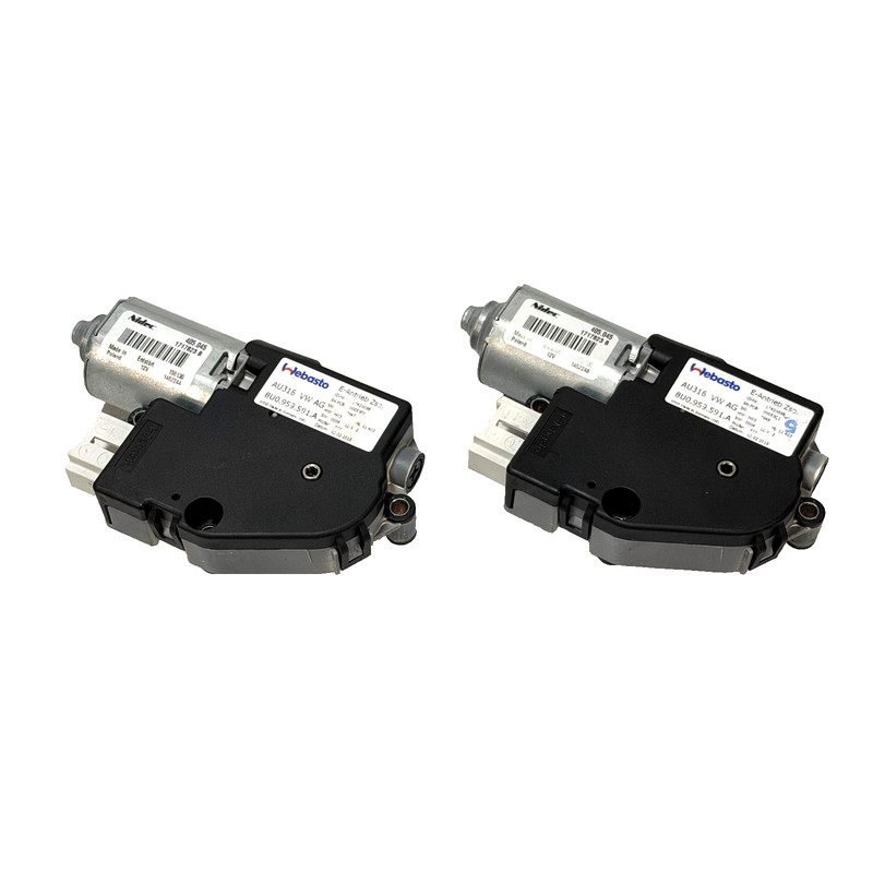 📌 15-18 AUDI Q3 PANORAMIC SUNROOF SUN ROOF WINDOW REGULATOR MOTOR SET OF 2 OEM