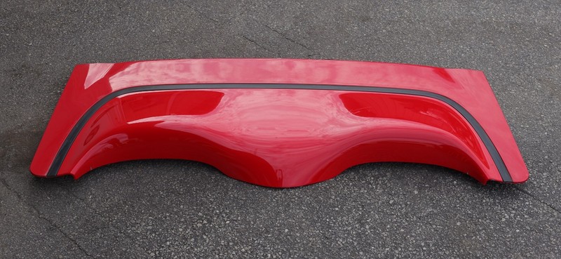 1998-2004 Corvette C5 Convertible Top Tonneau Lid Cover Red REVIEW ALL PICTURES!