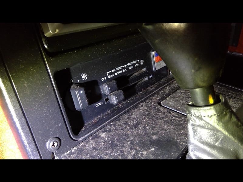 Temperature Control Convertible Opt C60 Fits 84-88 CORVETTE 1162239