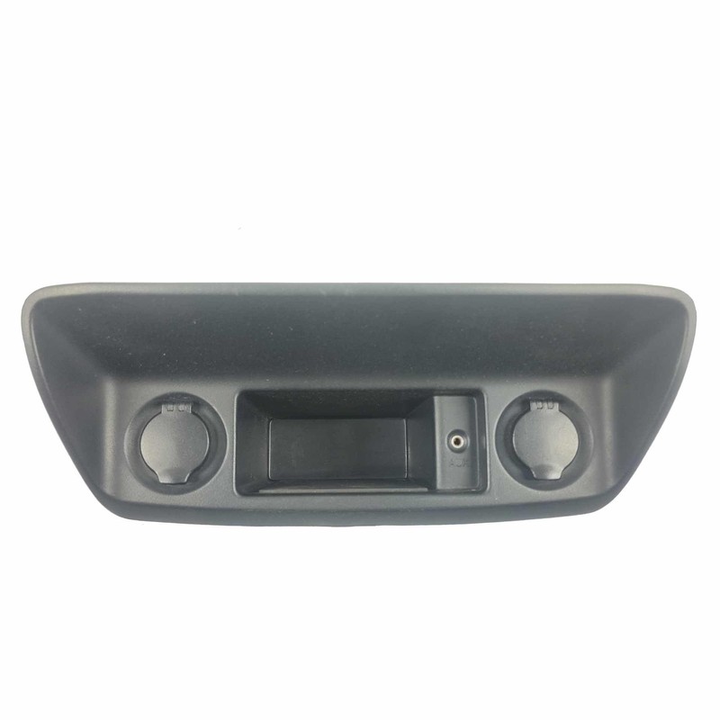 2010 Armada Front Radio Bezel Cubby Aux Storage Trim P/N 68262ZQ00