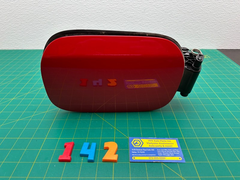 17-24 Mini Countryman F60 FUEL FILLER DOOR LID GAS TANK COVER Red OEM