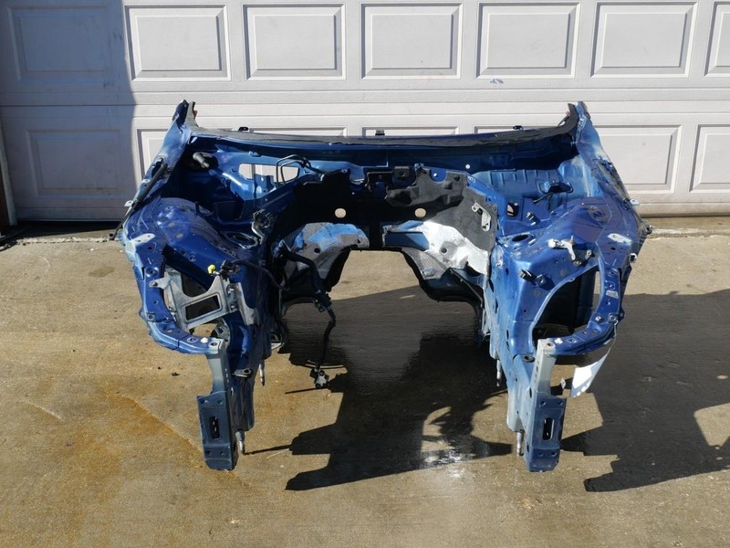 17-20 Infiniti Q60 Front End Engine Bay Fire Wall Frame Section Clip OEM *CUT*