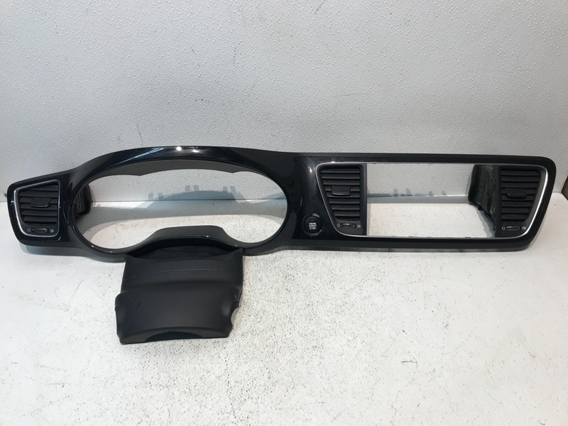 2015-2018 KIA SEDONA Dash Radio Cluster Bezel Trim Panel Start Button OEM