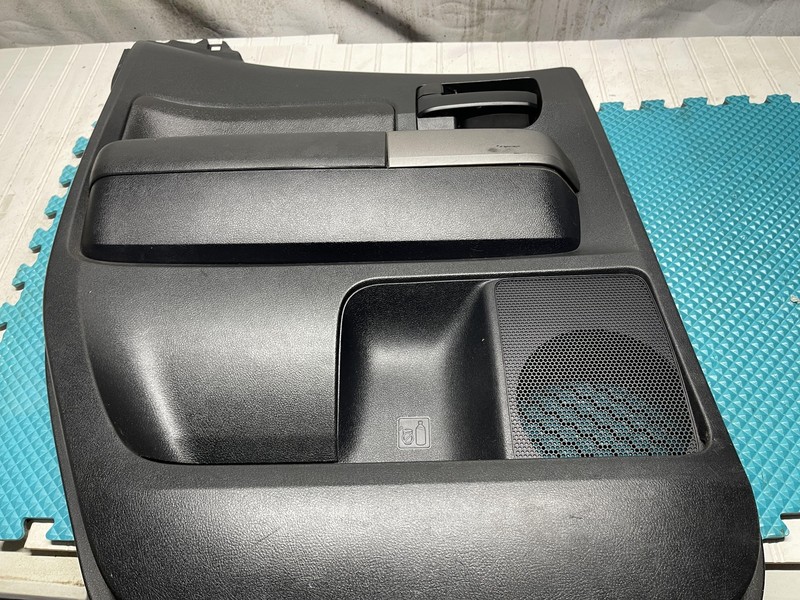 2007 - 2010 Toyota Tundra Rear Driver Left Door Panel Black Leather Tested Oem