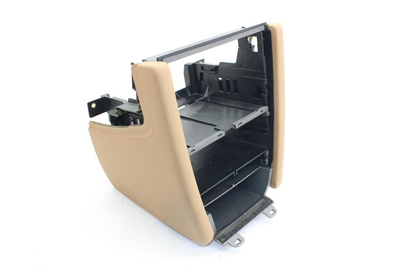 06-08 Porsche CAYMAN 2.7L Tan Center Dash Bezel Assembly 99755311705