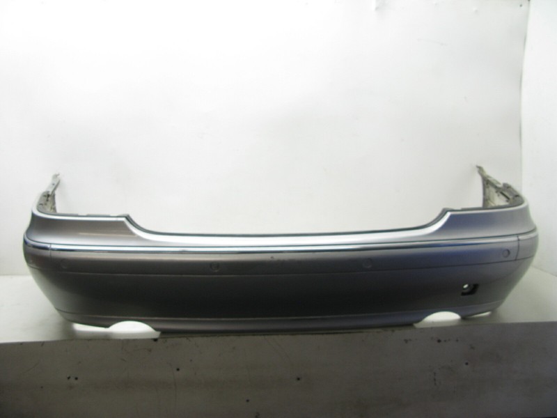 2001-2006 Mercedes W220 S600 REAR BUMPER COVER OEM SILVER WITH SENSOR / HARNESS