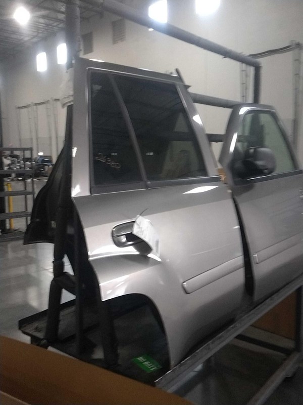 2008 Chevrolet Trailblazer Rear Right Door Grey OEM Used 142K Miles