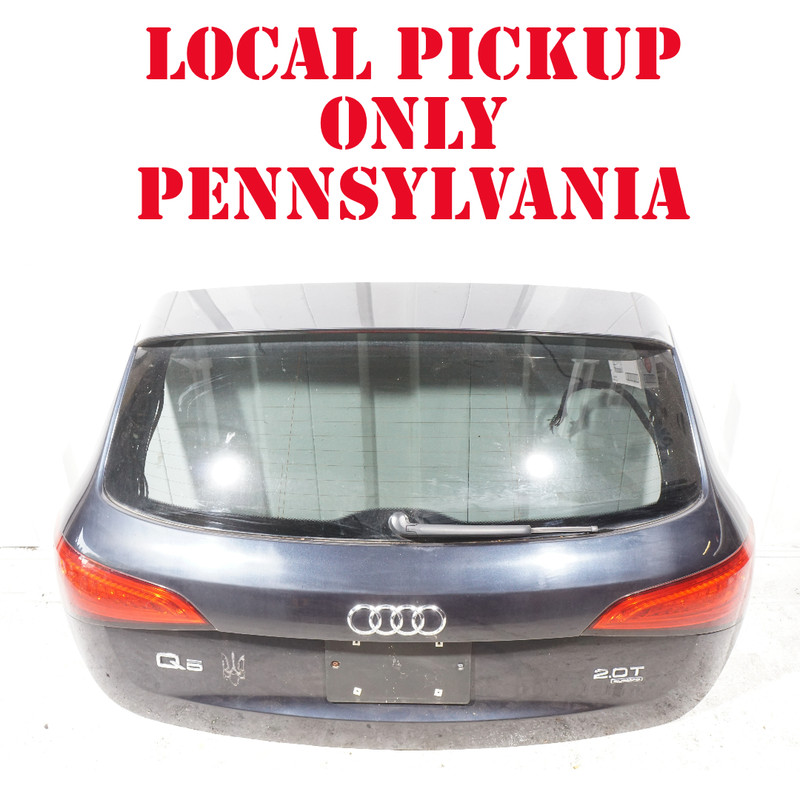 2013 - 2017 AUDI Q5TAILGATE LIFT GATE HATCH TRUNK OEM