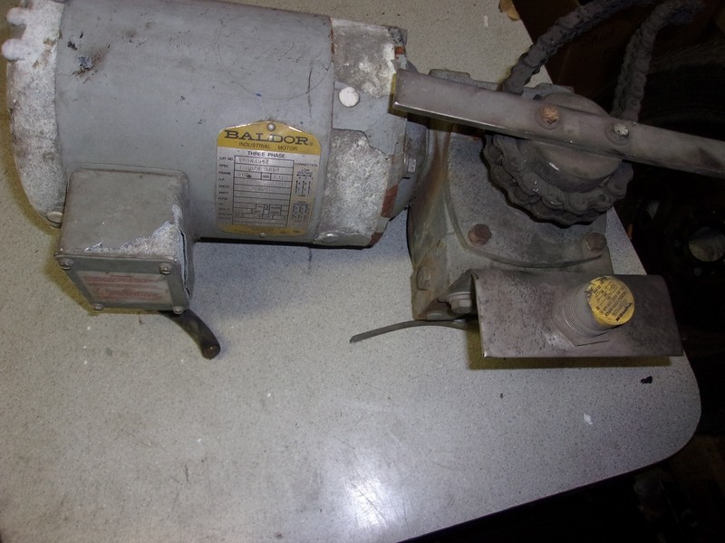 Baldor VWDM3542 Washdown Duty Motor w/ Gearbox Assembly 35H828-1864