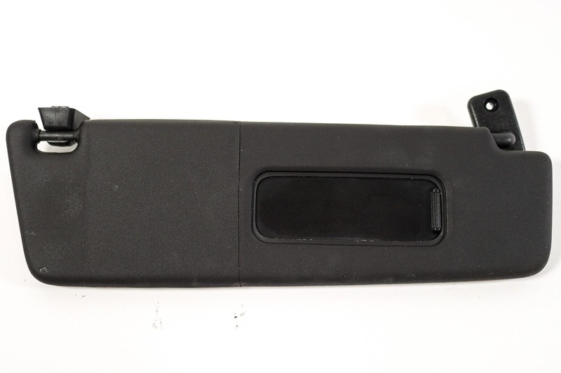 2010-2015 Chevy Camaro Sun Visor RH Passenger Side Black Vinyl Mirror OEM *USED*