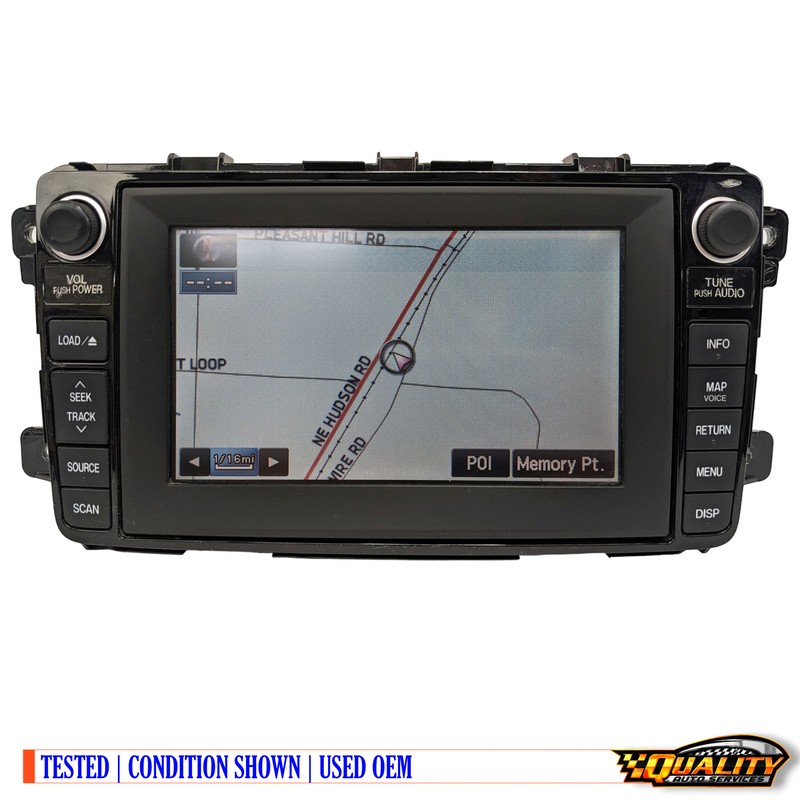 2011-2012 Mazda CX-9 Navigation GPS Radio Receiver TG18 66 DV0