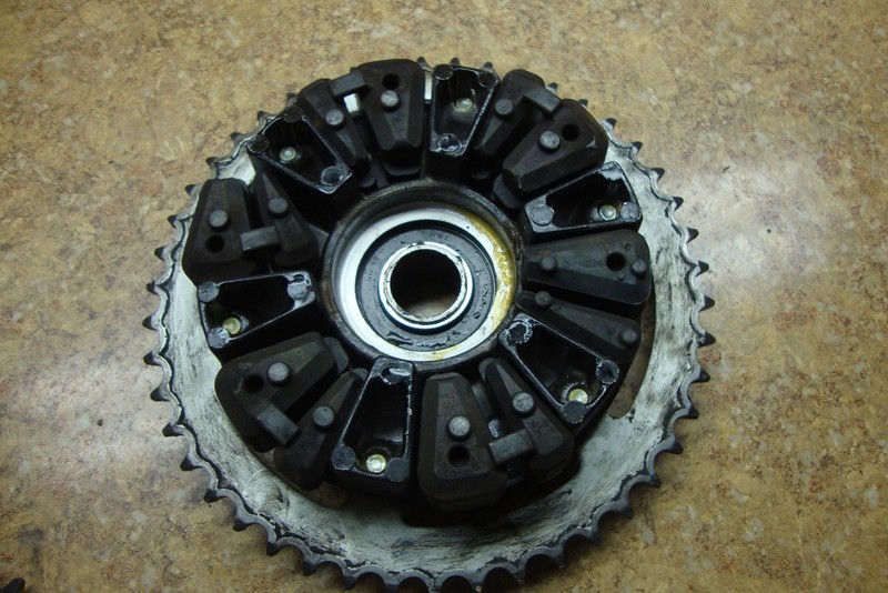 2011 Yamaha FZ8 FZ 8 FZ8-N F Z 8 800 Rear Chain Drive Sprocket Gear Cush 46 T L6