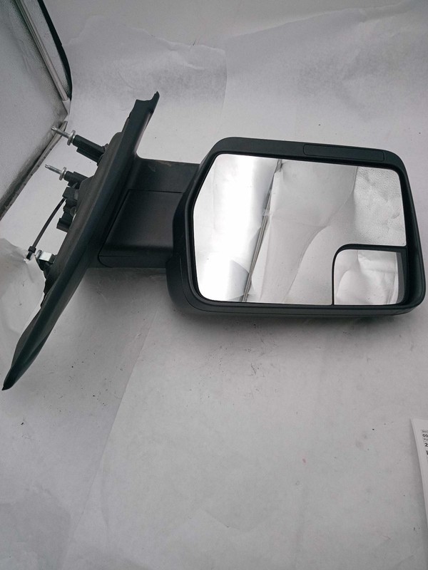 Used Left Door Mirror fits: 2014 Ford F150 PICKUP Power pedestal w/o heat withou