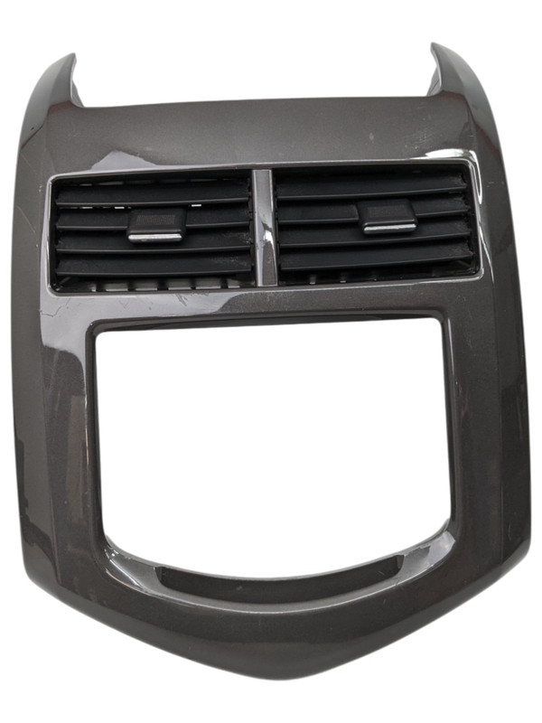 14 15 16 Chevrolet Sonic Center Dash Radio Bezel Trim Panel with Air Vents Black