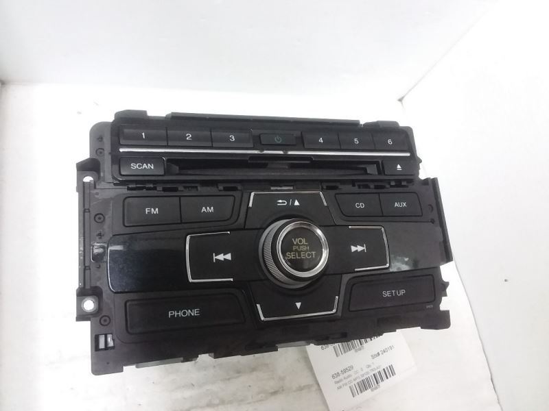 Radio Receiver Assembly AM FM CD MP3 Sedan Hf Fits 13-15 CIVIC 39100-TR3-A31