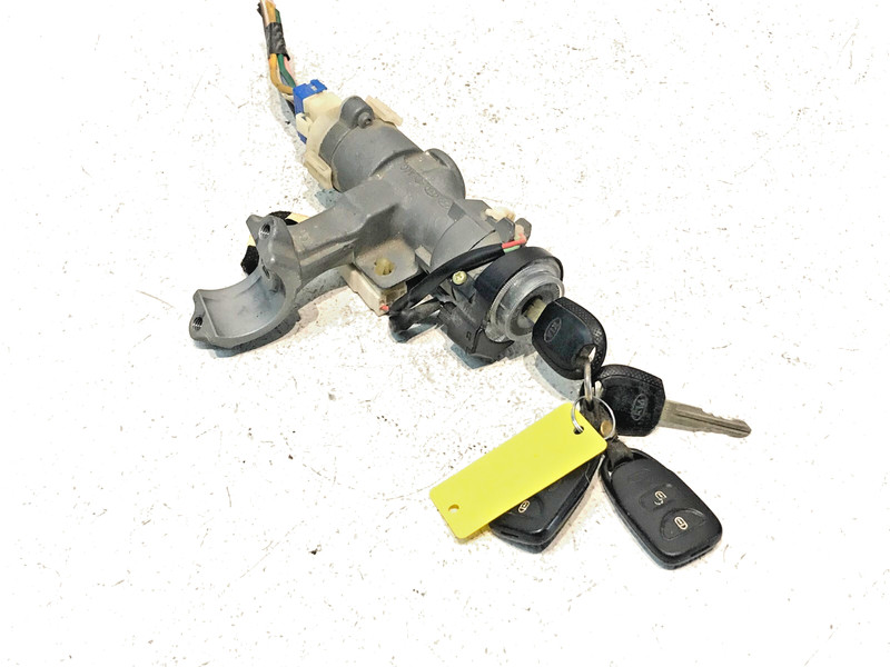 2006-2011 KIA RIO IGNITION SWITCH LOCK CYLINDER W/KEYS OEM