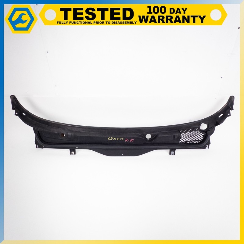08-19 MASERATI GRANTURISMO WINDSHIELD WIPER PLASTIC COWL COVER PANEL TRIM OEM