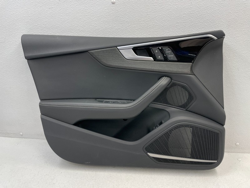 2020-2024 Audi A5 Sportback Front Left Interior Door Cover Panel Black 1556 OEM