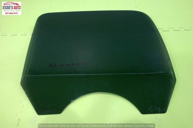 07-14 YUKON XL 1500 SLT DRIVER LEFT REAR WINDOW DOOR GLASS OEM 2194-7