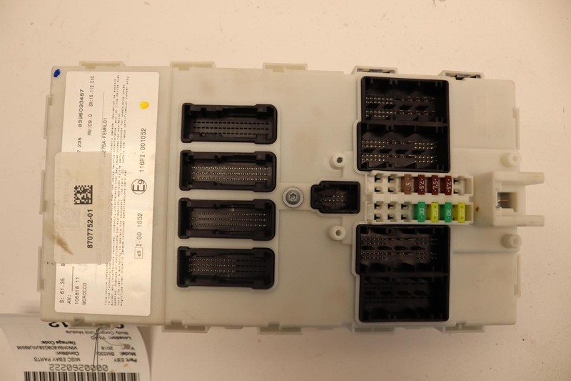 2017-2018 BMW 330I XDRIVE F30 BCM BODY COMPUTER CONTROL MODULE UNIT OEM