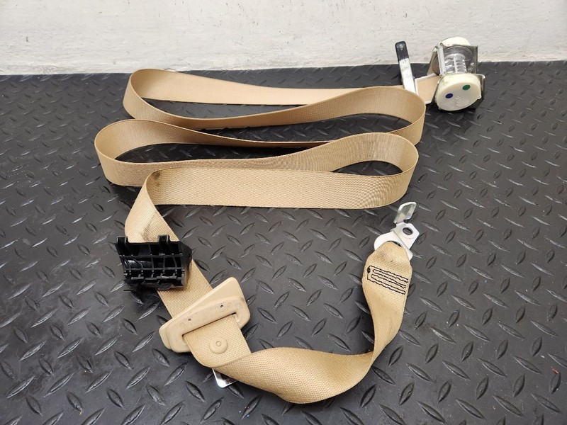 10-13 Mercedes-Benz S400 Rear Center Seat Belt Retractor Tan OEM 22186025858K64