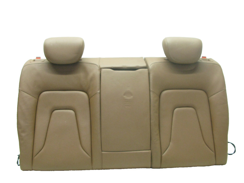 08-16 AUDI 8T A5 S5 RS5 COUPE REAR BACK UPPER SEAT LEATHER BENCH OEM 041420B