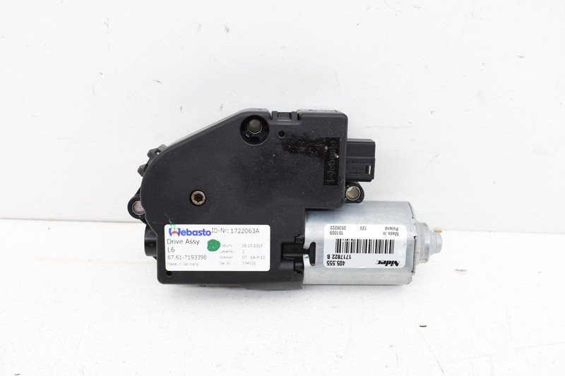 2011 BMW 750i F01 Upper Overhead Sunroof Adjustment Motor OEM KW71