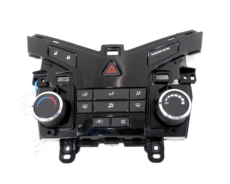 12-16 Chevrolet Cruze A/C Heat Climate Temperature Control OEM W/O Heated Seat