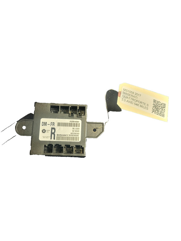 Used Oem Maserati Front Right Door Control Module for 2014-2021 Quattroporte S