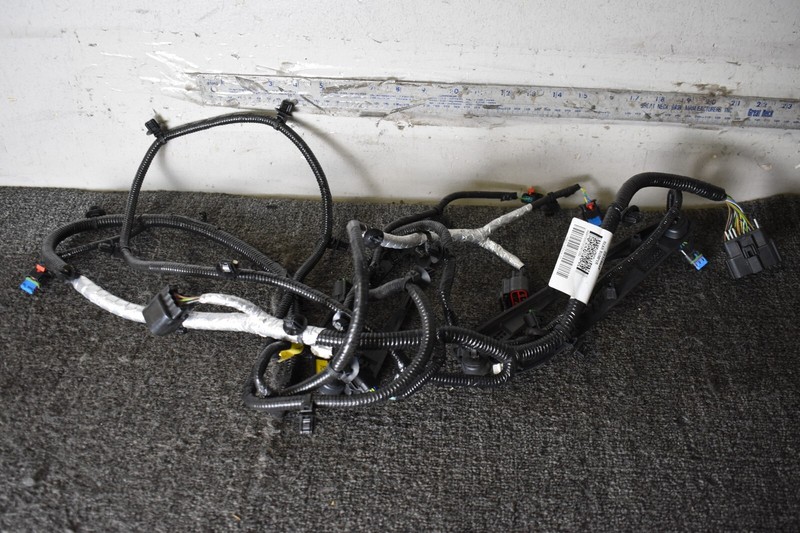 2016 LAND RANGE ROVER REAR WIRING HARNESS BUMPER PARKING JK62-15B484 CC L494 OEM
