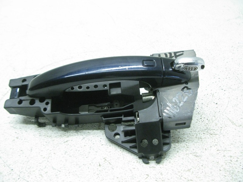 09-16 AUDI B8 A4 S4 SEDAN DOOR OPEN HANDLE FRONT DRIVER LEFT KEY OEM 111622B