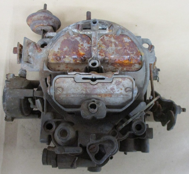 USED 4 BARREL ROCHESTER Q-JET CARBURETOR 7045512 3054 CHEVY/GMC TRUCK 1975-1977