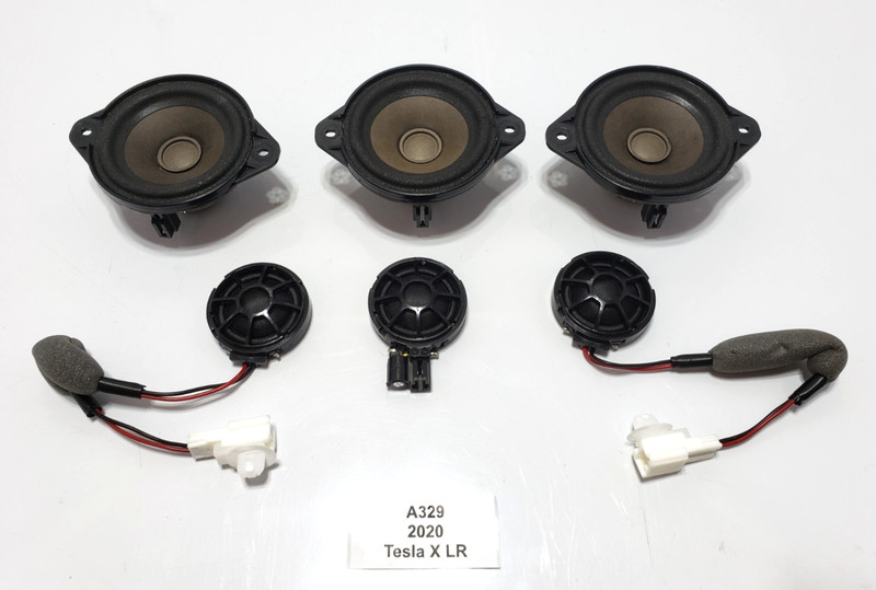 ✅ 2012-2020 OEM Tesla Model S X Front Left Right Audio Speaker SET Of 6