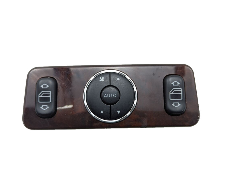 2004 MERCEDES ML350 OEM REAR AUTO HEATER A/C CLIMATE CONTROL PANEL 1638200426