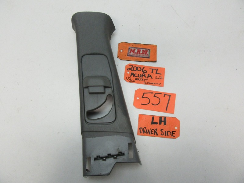 TL LEFT TOP PILLAR POST ADJUSTER HINGE SEAT BELT COVER TRIM PANEL DOOR LH LF L
