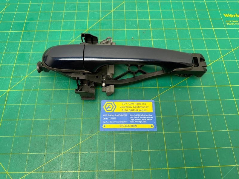 09-15 JAGUAR XF XFR X250 REAR RIGHT PASSENGER SIDE EXTERIOR DOOR HANDLE OEM