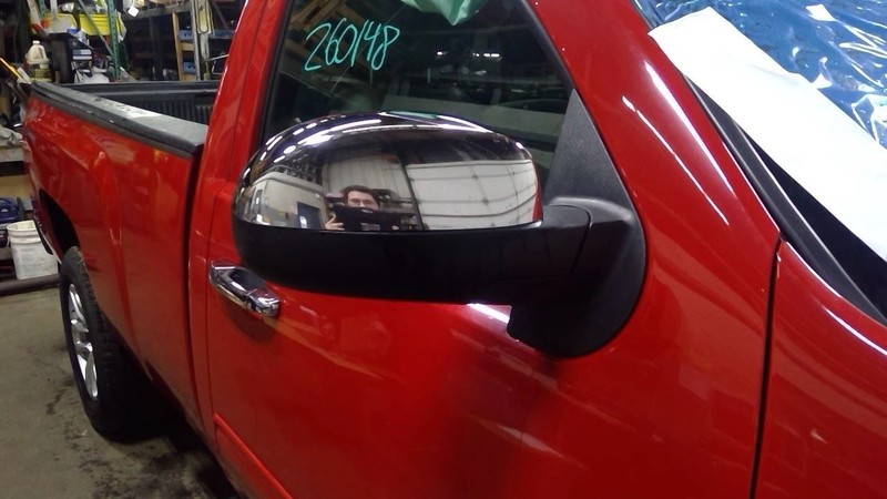Passenger Side View Mirror Power Opt DL8 Chrome Fits 09-14 YUKON 1782066