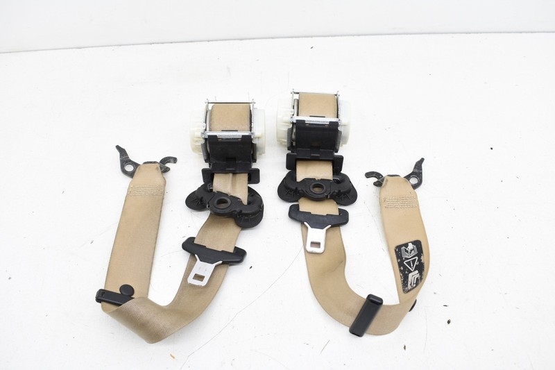 2010 BMW E90 328xi LCI Front Seat Belt Retractor Set Of 2 OEM Beige KW80